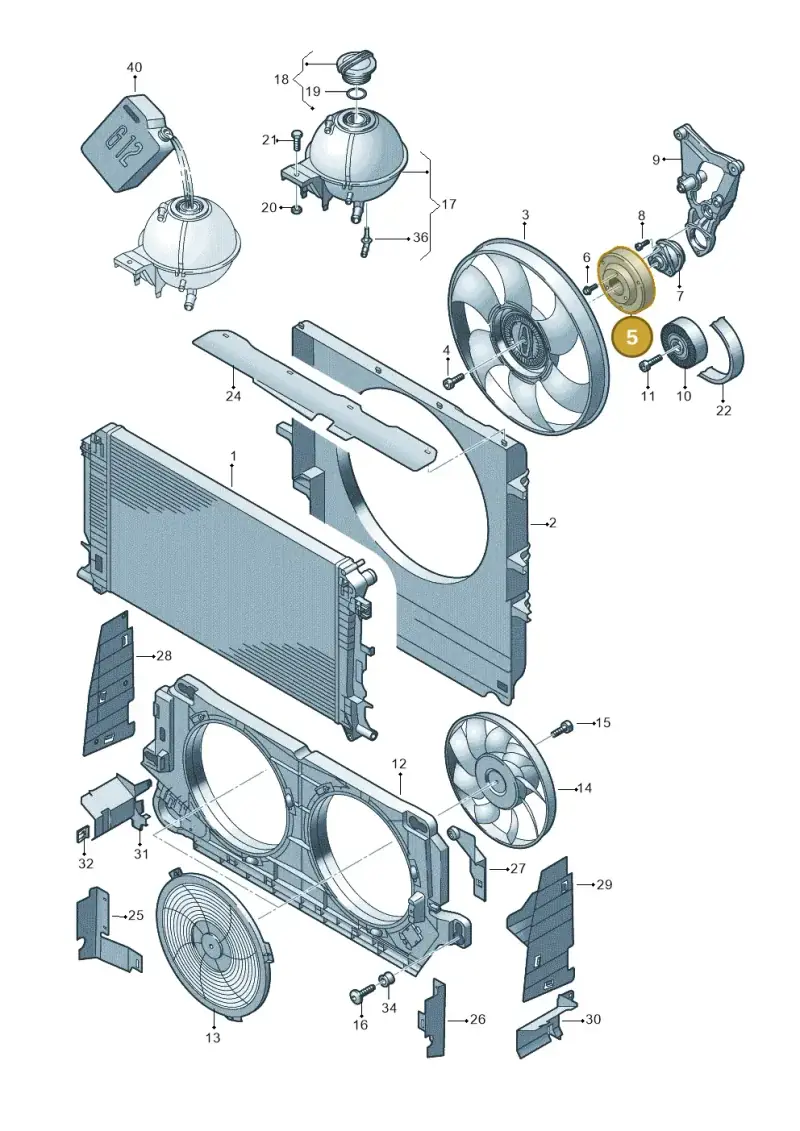 076121031 — Volkswagen Crafter 35 panel (2011-2016) diagram 483121500, position 5