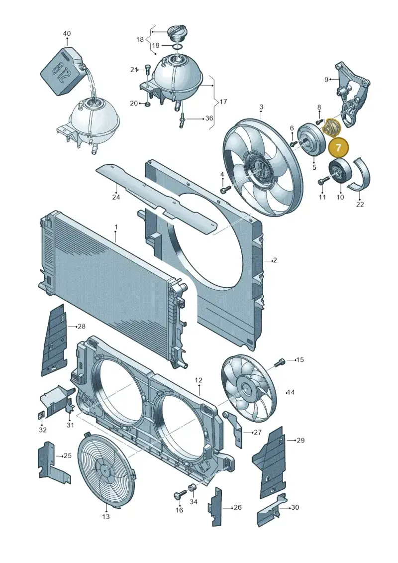 076121211 — Volkswagen Crafter 35 panel (2011-2016) diagram 483121500, position 7