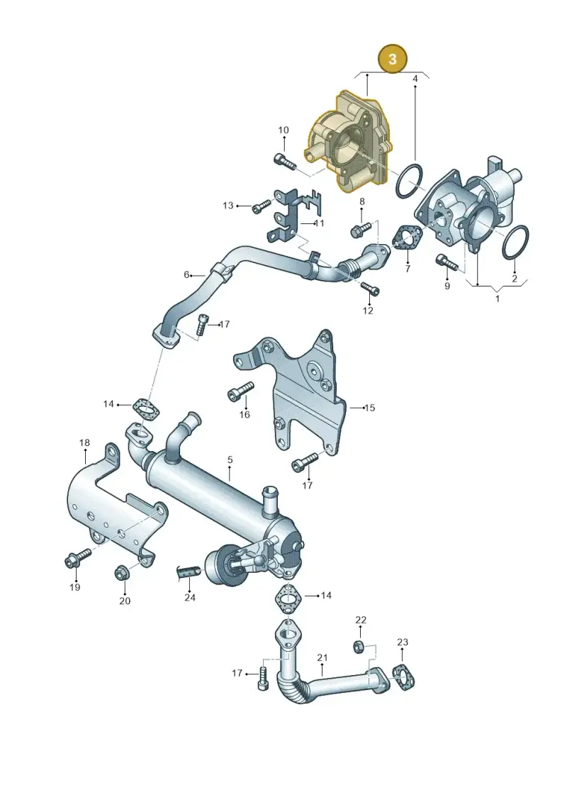 076128063A — Volkswagen Crafter 35 panel (2011-2016) diagram 483131000, position 3