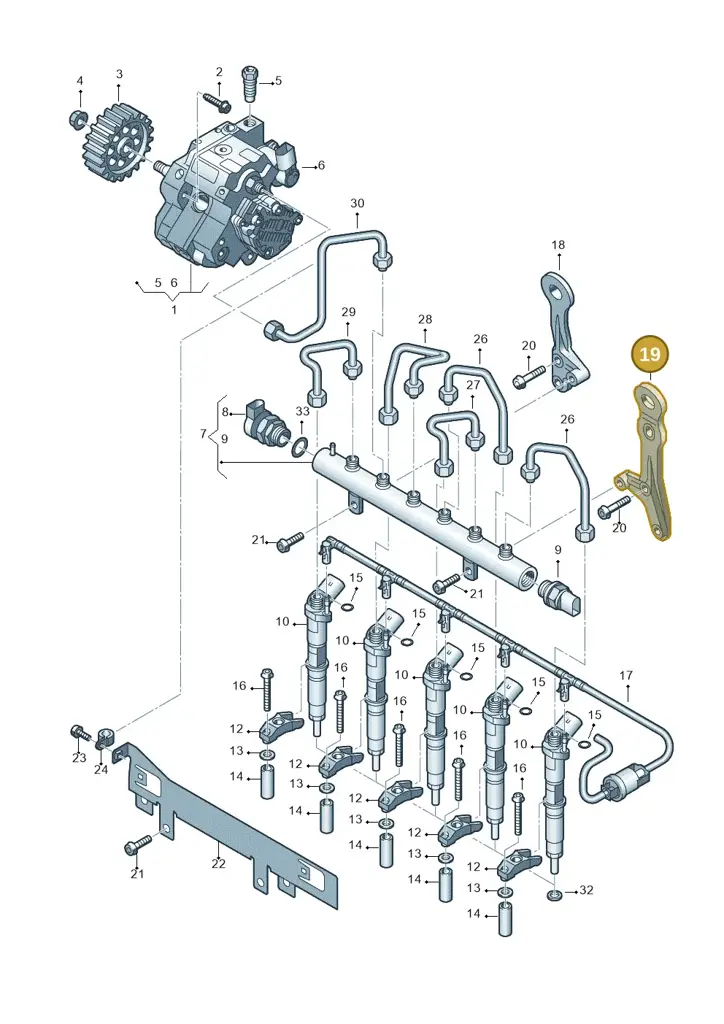076130180 — Volkswagen Crafter 35 panel (2011-2016) diagram 483130400, position 19