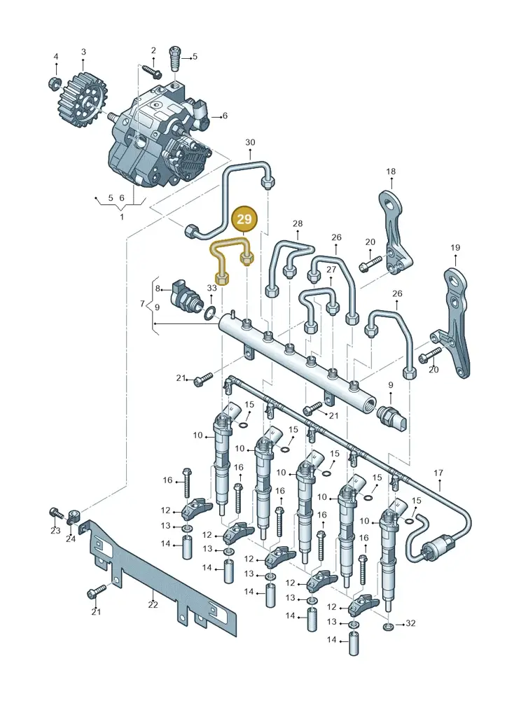 076130305 — Volkswagen Crafter 35 panel (2011-2016) diagram 483130400, position 29