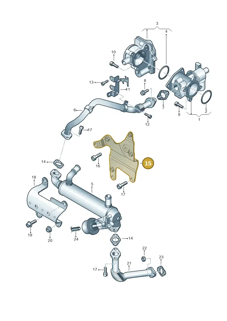 076131184F — Volkswagen Crafter 35 panel (2011-2016) diagram 483131000, position 15