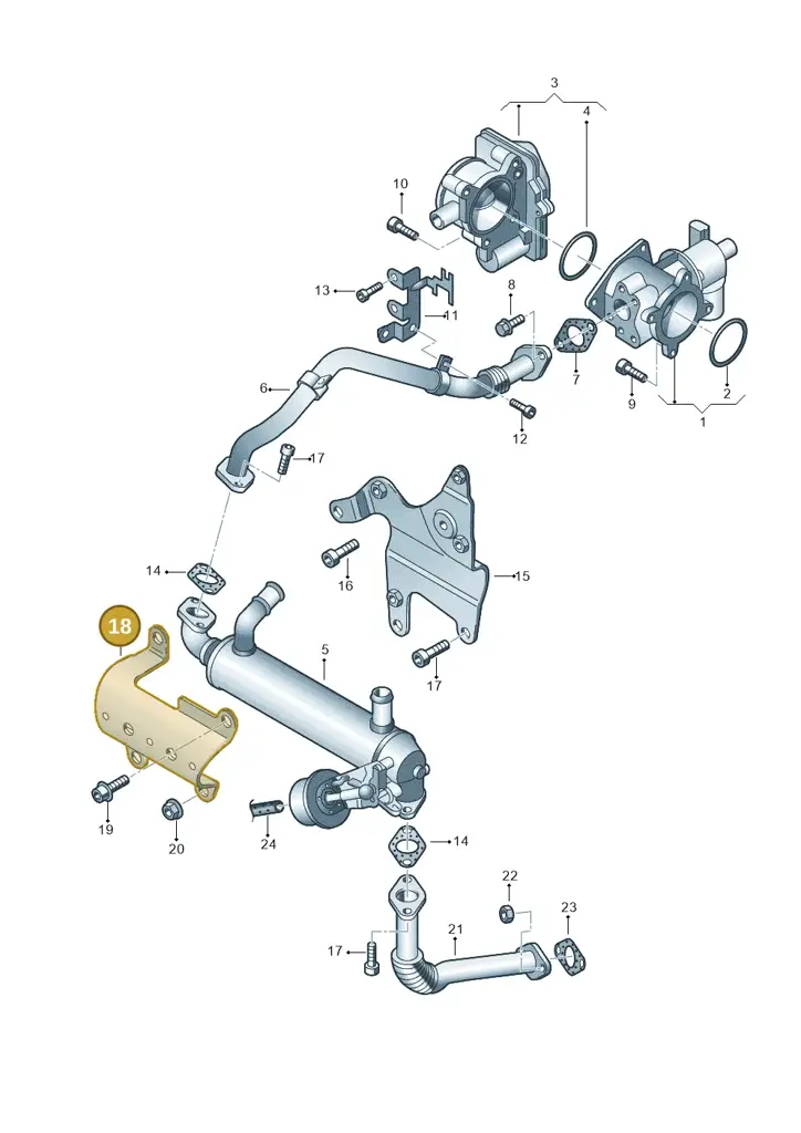 076131184G — Volkswagen Crafter 35 panel (2011-2016) diagram 483131000, position 18