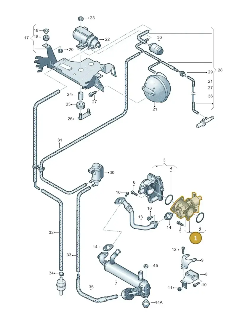076131501B — Volkswagen TRANSPORTER OFFEN (7J) 07 (2006-2007) diagram 479131900, position 1