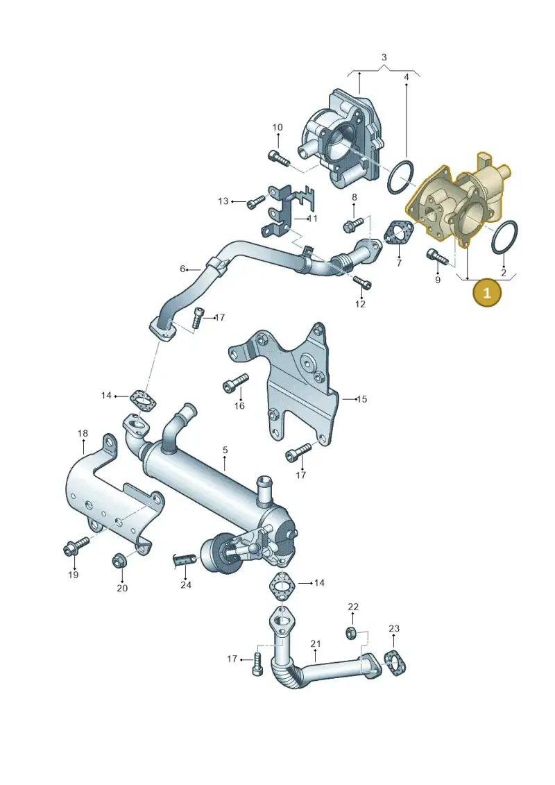 076131501B — Volkswagen Crafter 35 panel (2011-2016) diagram 483131000, position 1