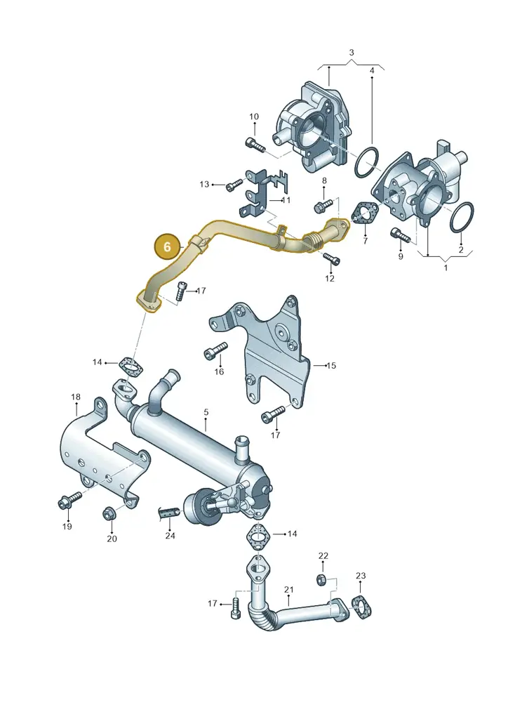 076131525D — Volkswagen Crafter 35 panel (2011-2016) diagram 483131000, position 6