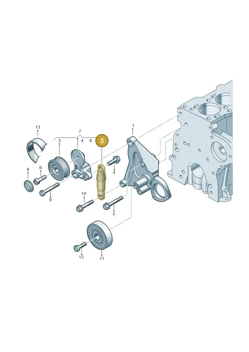 076145261A — Volkswagen CRAFTER                06> (2006-) diagram 483145200, position 3