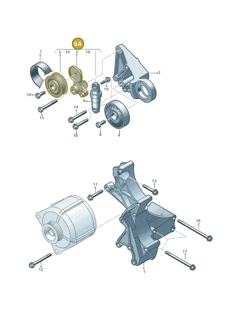 076145261A — Volkswagen Crafter 35 panel (2011-2016) diagram 483903300, position 6A