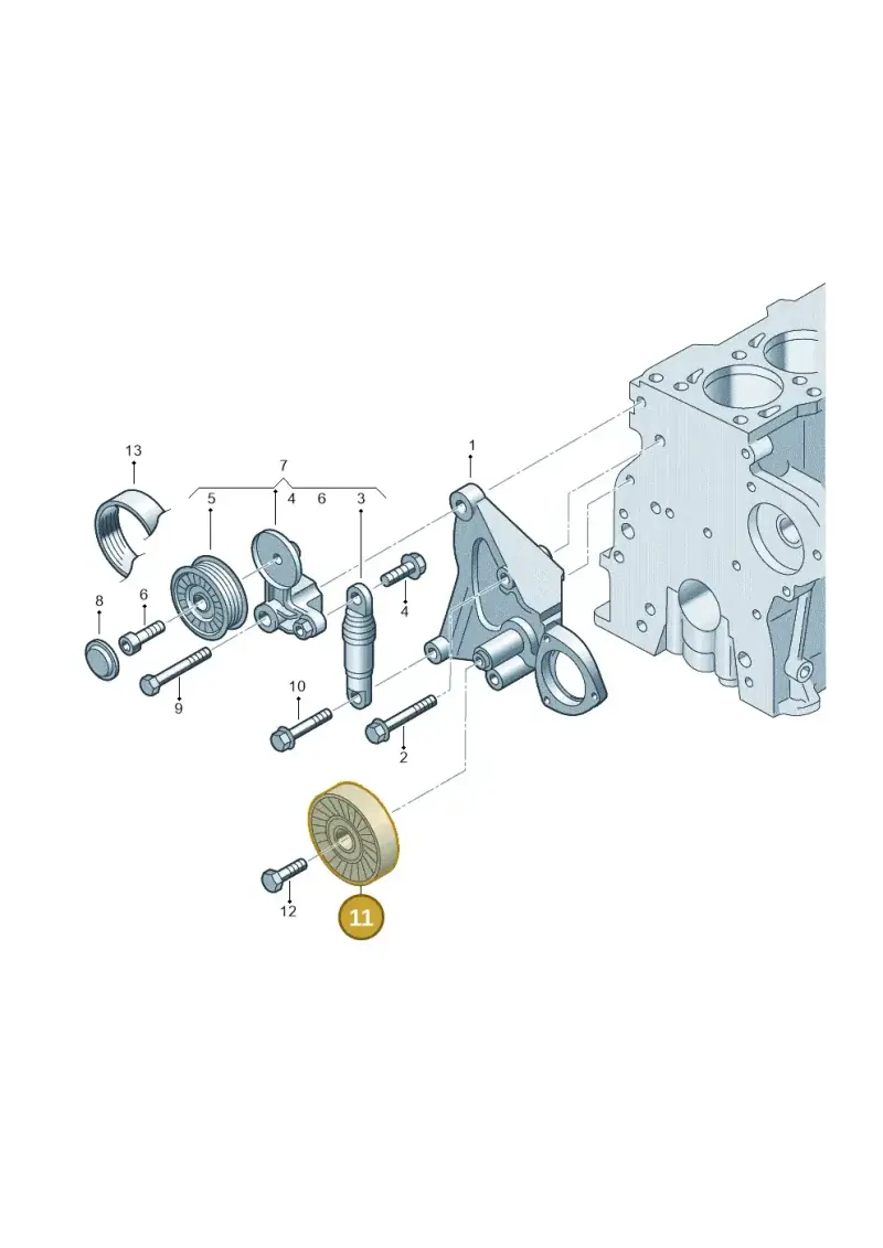 076145276 — Volkswagen CRAFTER                06> (2006-) diagram 483145200, position 11
