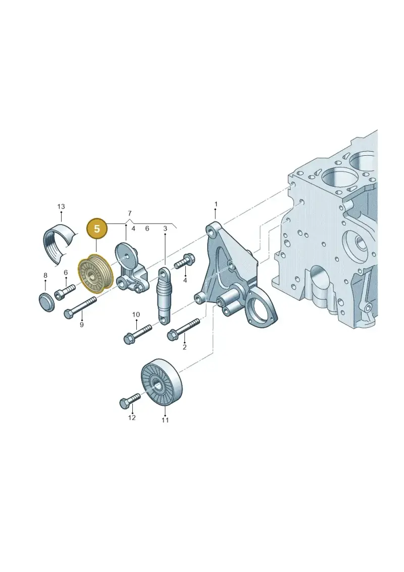 076145278 — Volkswagen CRAFTER                06> (2006-) diagram 483145200, position 5