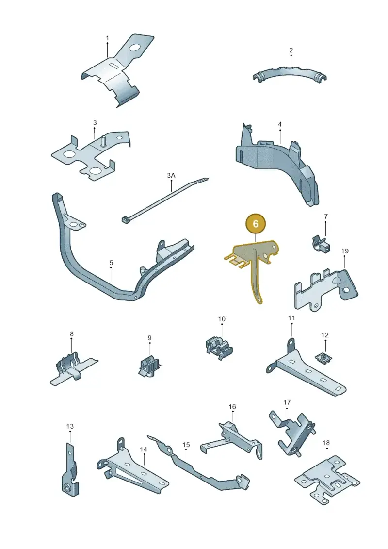 076971502A — Volkswagen Crafter 35 panel (2011-2016) diagram 483971000, position 6