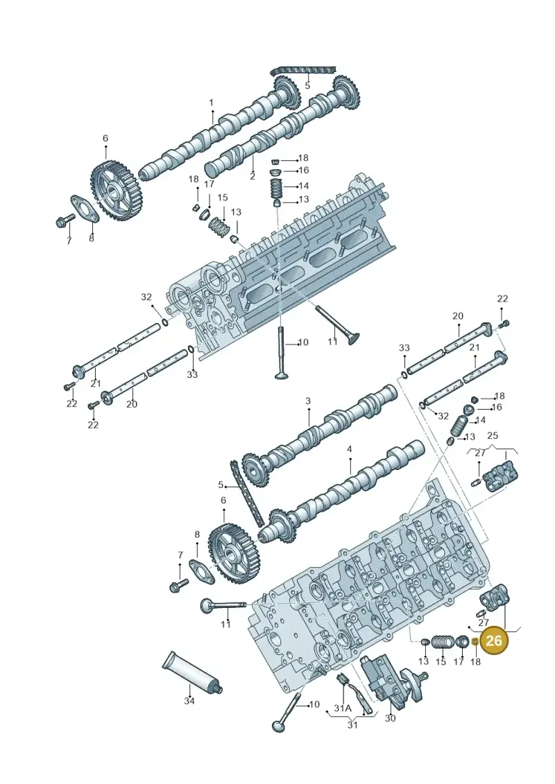 077109417K — Volkswagen Phaeton 4motion (2010-2016) diagram 710109300, position 26