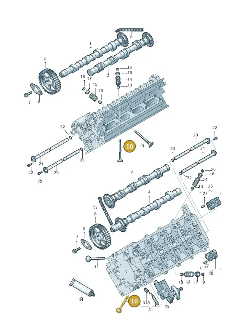 077109601Q — Volkswagen Phaeton 4motion (2010-2016) diagram 710109300, position 10