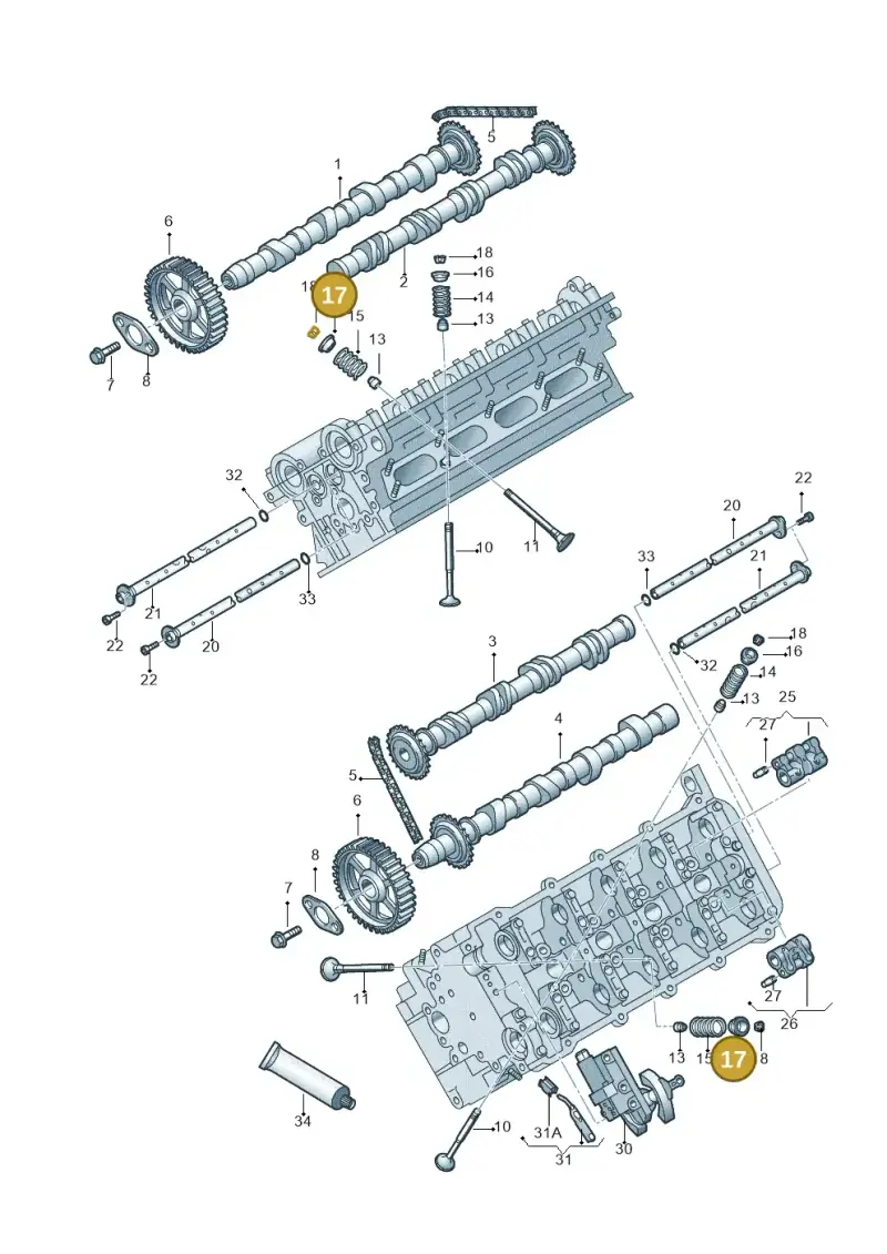 077109641H — Volkswagen Phaeton 4motion (2010-2016) diagram 710109300, position 17