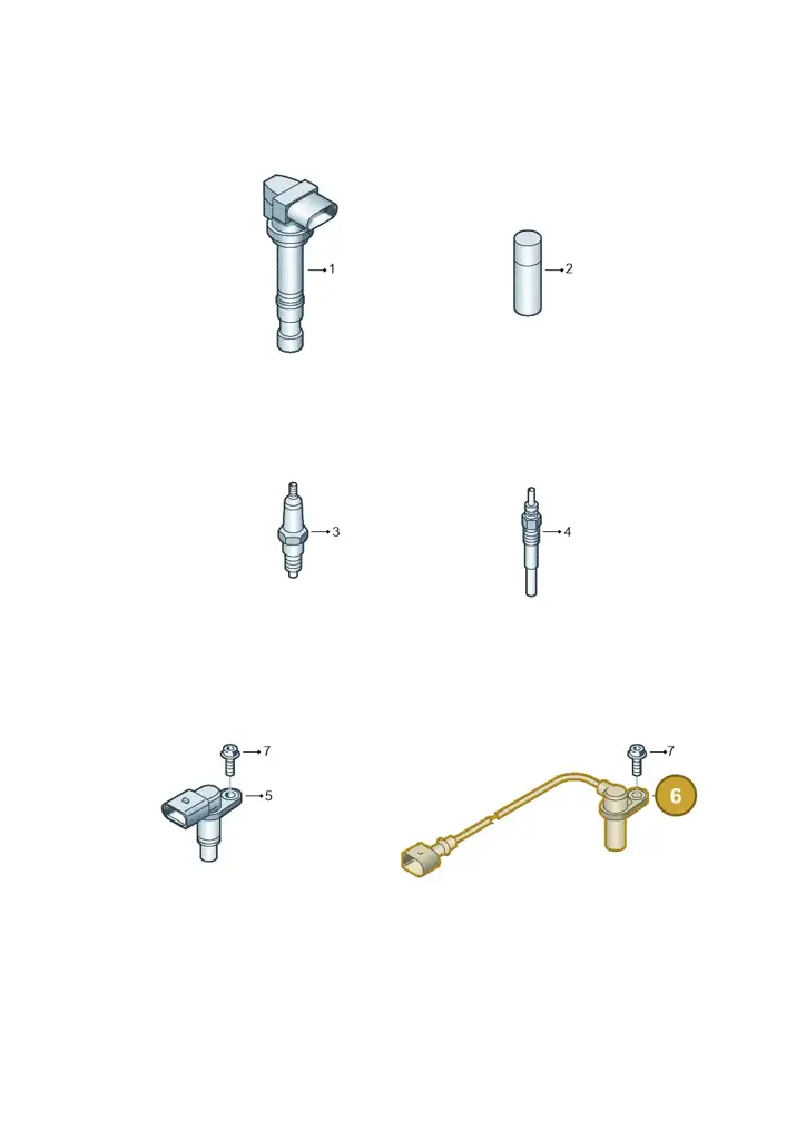 077905381K — Volkswagen Touareg (2010-2012) diagram 693905300, position 6