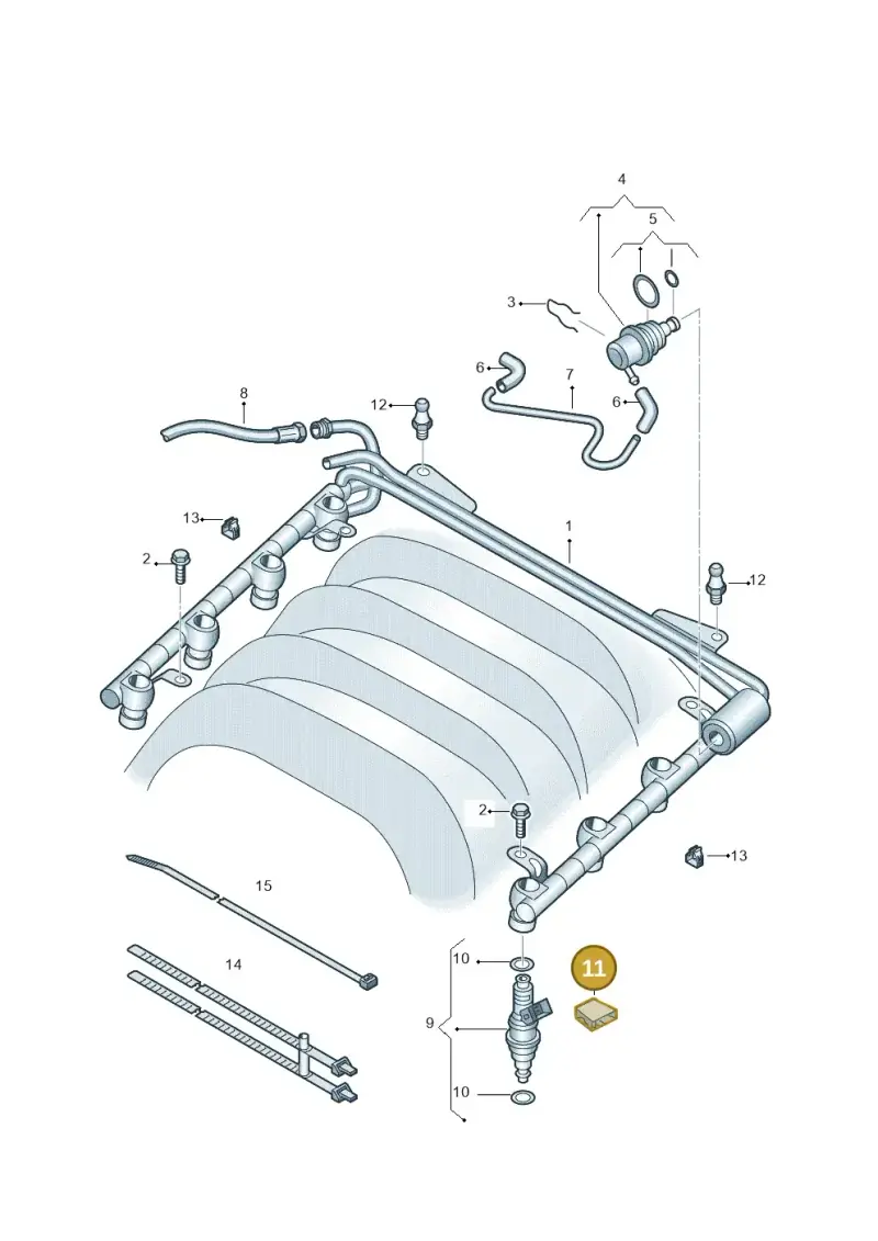 077906037A — Volkswagen Phaeton 4motion (2010-2016) diagram 291133600, position 11