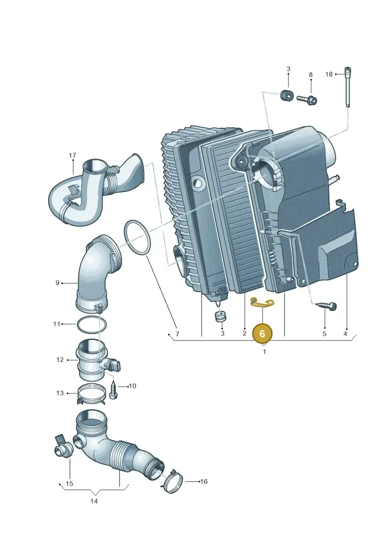 078129797 — Volkswagen Touareg                08> (2007-) diagram 274129200, position 6
