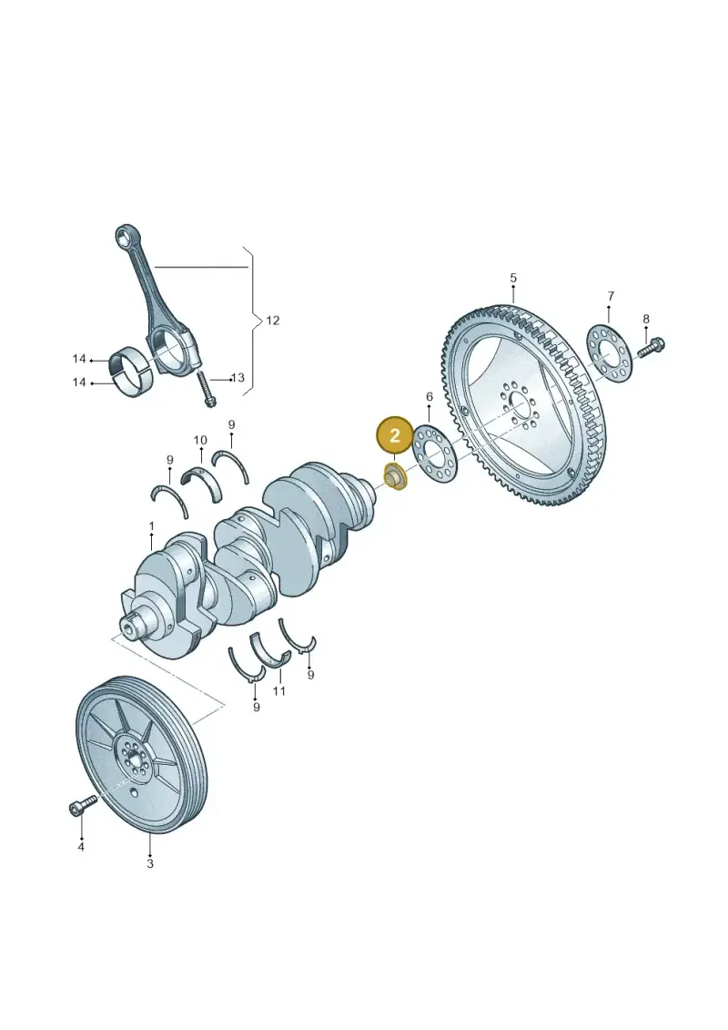 079105329A — Volkswagen Touareg                08> (2007-) diagram 478105220, position 2