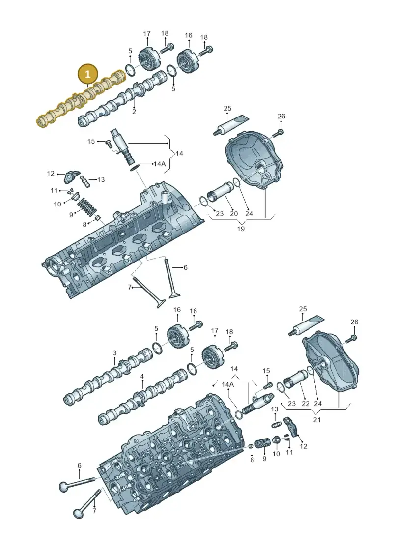 079109102CF — Volkswagen Touareg                08> (2007-) diagram 478109170, position 1