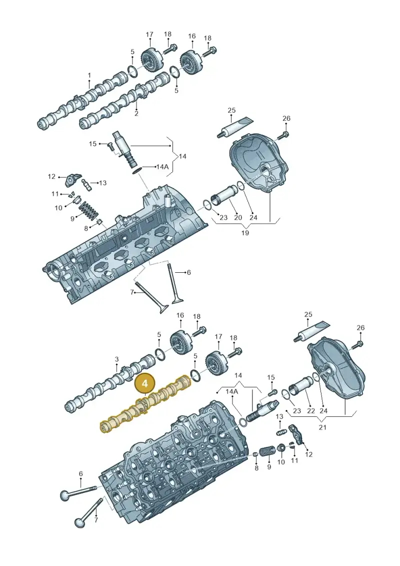 079109102CG — Volkswagen Touareg                08> (2007-) diagram 478109170, position 4