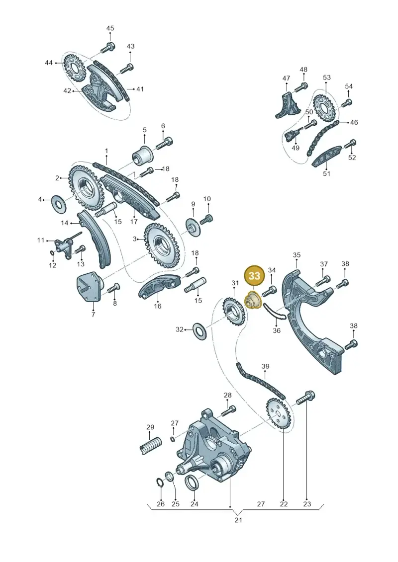 079109512E — Volkswagen Touareg BlueMotion (2014-2018) diagram 277109900, position 33