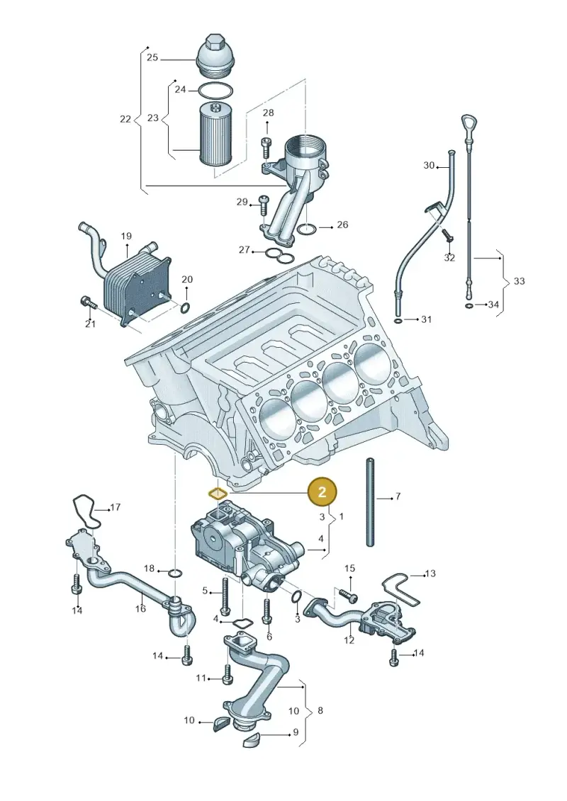 079115131 — Volkswagen Touareg                08> (2007-) diagram 478115220, position 2
