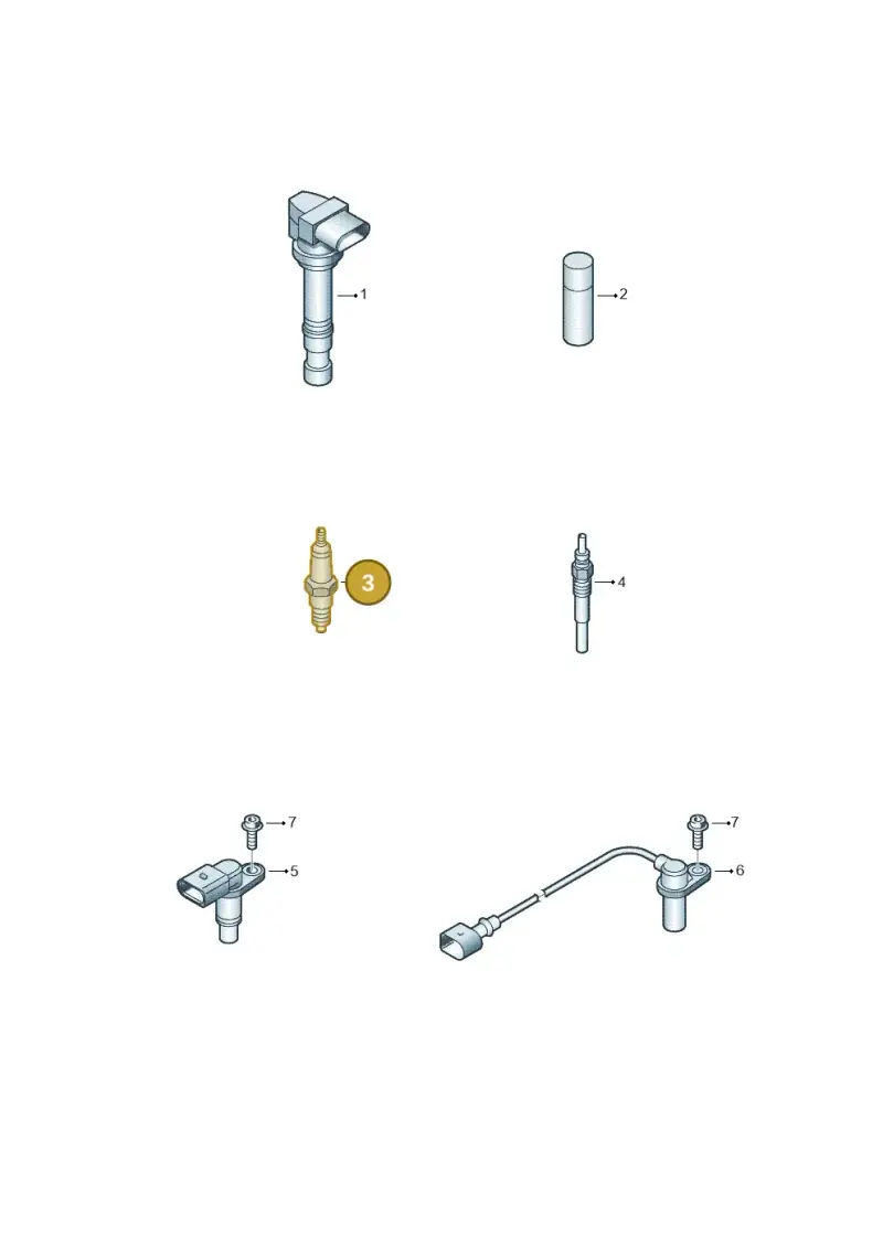 079905620 — Volkswagen Touareg BlueMotion (2014-2018) diagram 693905300, position 3
