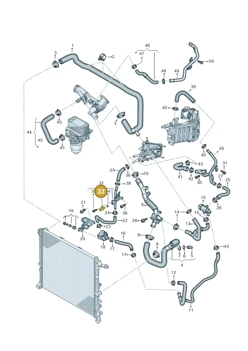 079919523H — Volkswagen MAN TGE 55 (2016-2021) diagram 806121300, position 33