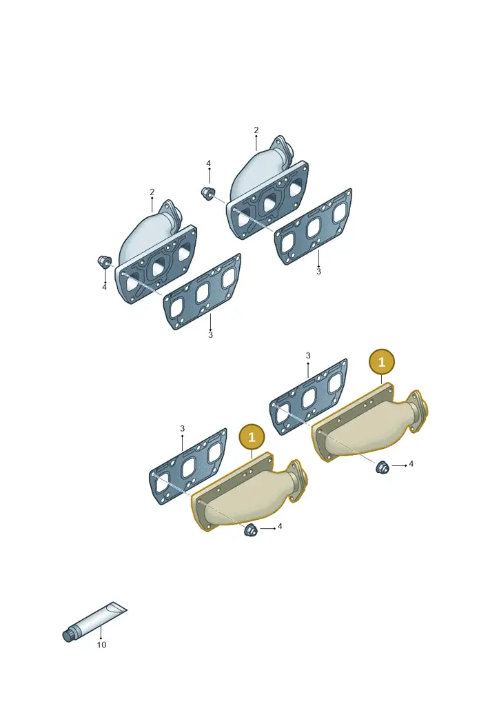 07C253017P — Volkswagen Phaeton 4motion (2010-2016) diagram 710253320, position 1