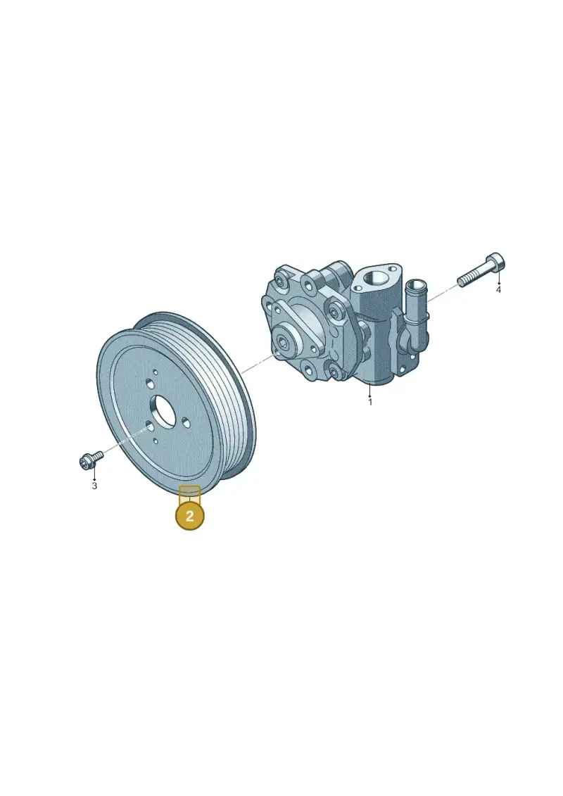 07D145256E — Volkswagen Touareg BlueMotion (2014-2018) diagram 693145300, position 2