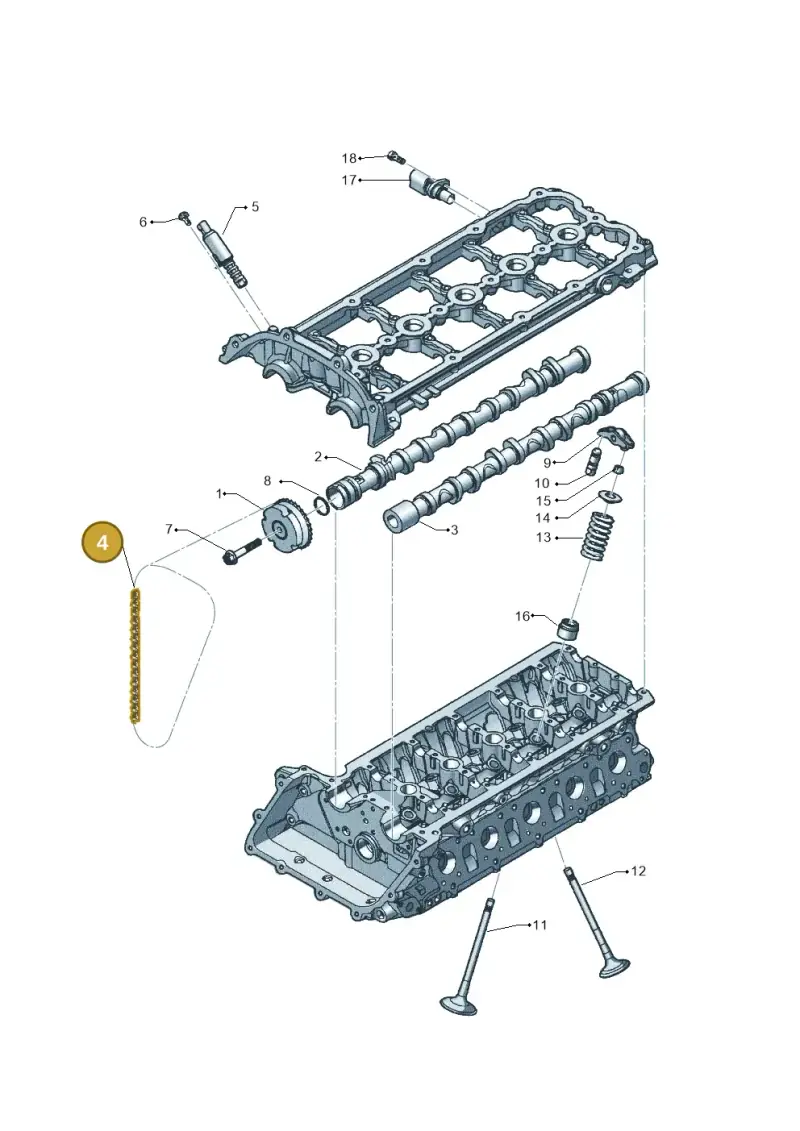 07K109231A — Volkswagen New Beetle             06> (2005-) diagram 449109250, position 4