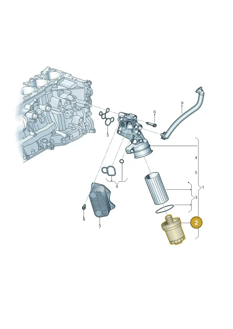 07K115408 — Volkswagen Beetle (2016-2019) diagram 692115310, position 2