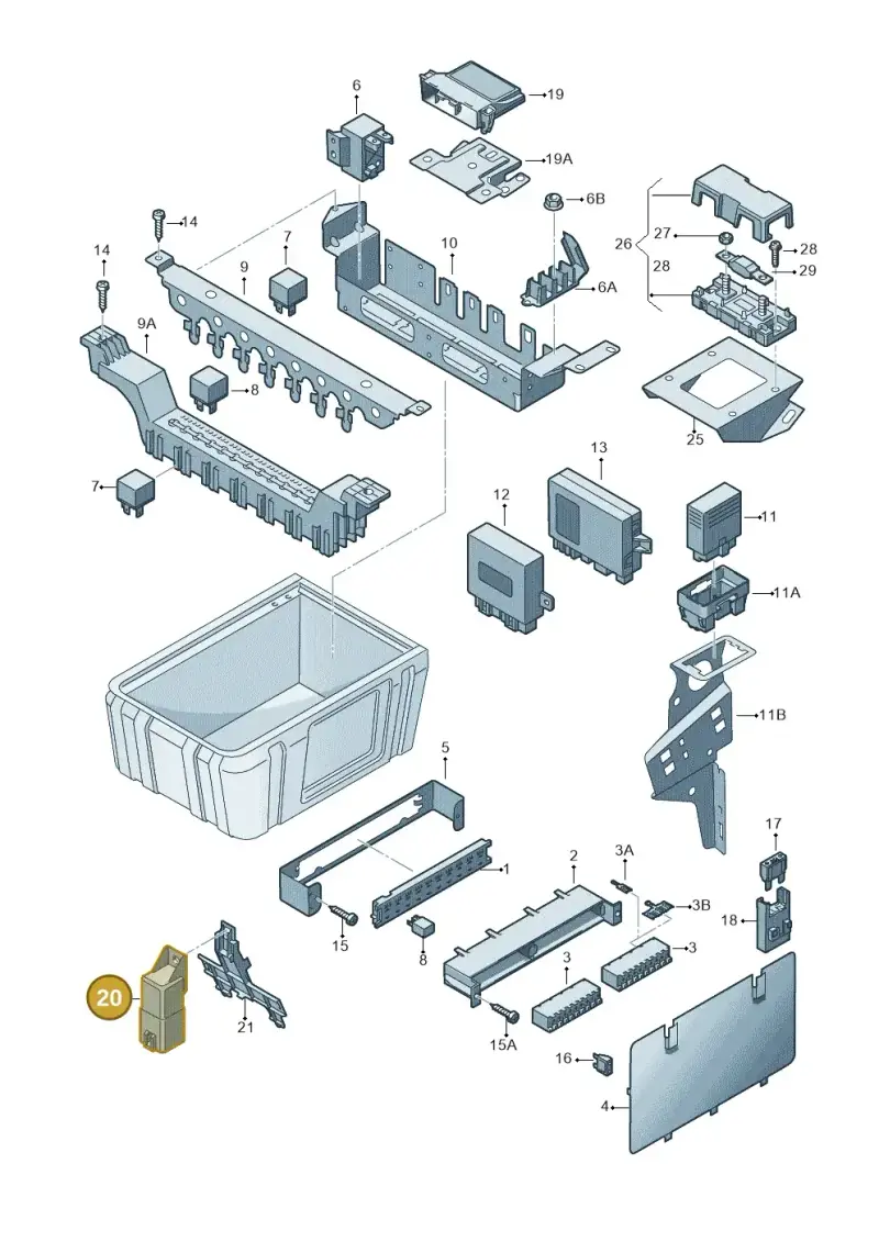 07Z907281 — Volkswagen CRAFTER                06> (2006-) diagram 483937200, position 20