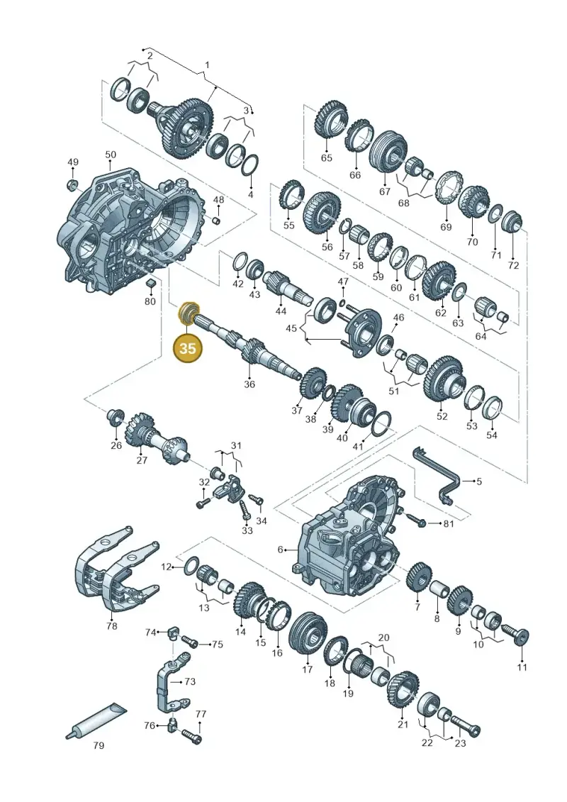 085311123N — Volkswagen Arteon (2017-2023) diagram 828303520, position 35