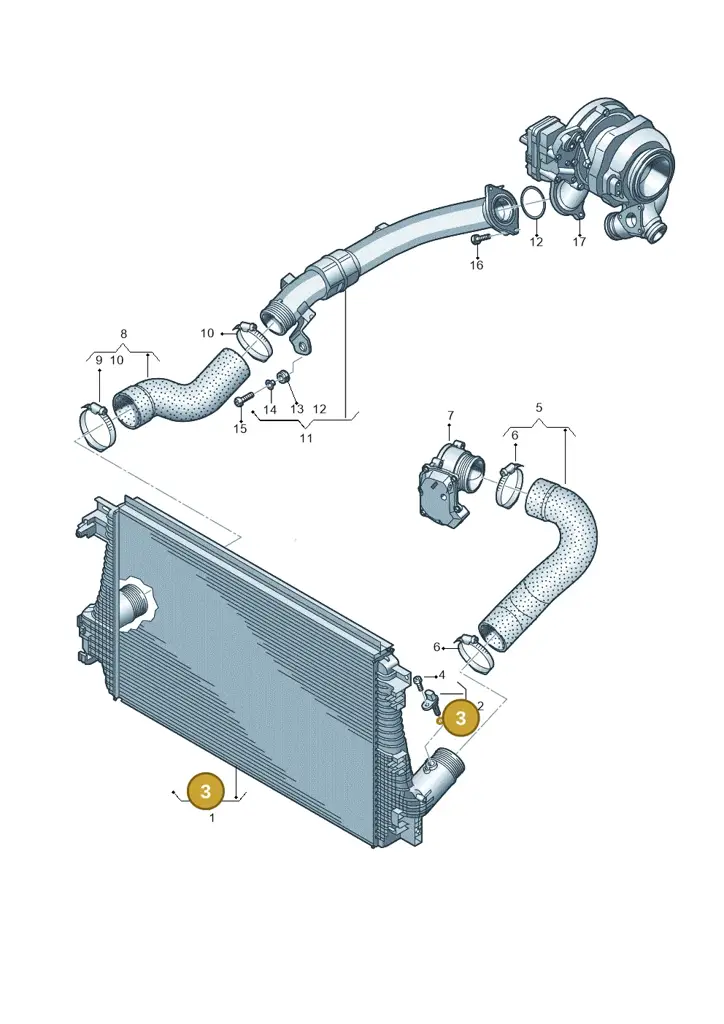095323969 — Volkswagen Amarok twin cab (2022-) diagram 894145020, position 3