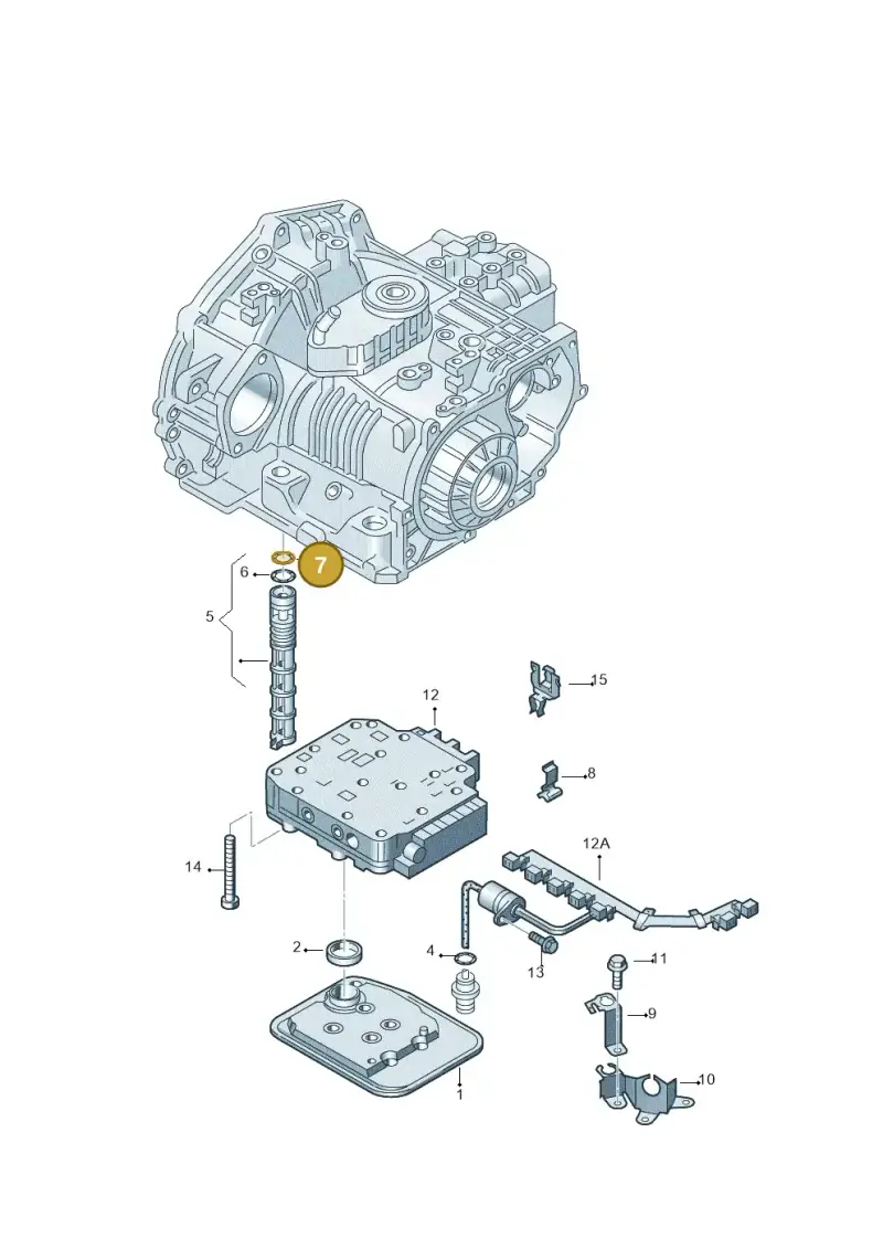 095323971 — Volkswagen New Beetle             06> (2005-) diagram 201325500, position 7