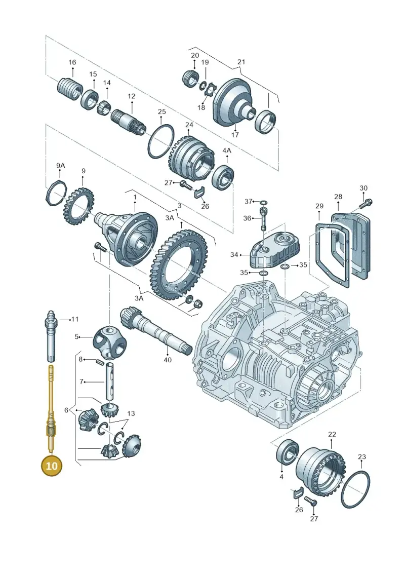 095409197A — Volkswagen New Beetle             06> (2005-) diagram 201409500, position 10