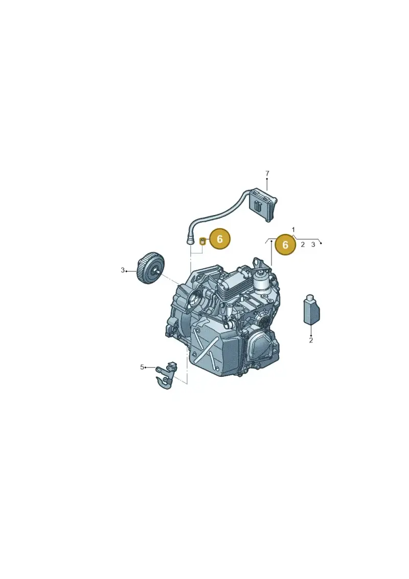 095409841 — Volkswagen Tiguan 2.0 4Motion (2017-2024) diagram 496300400, position 6