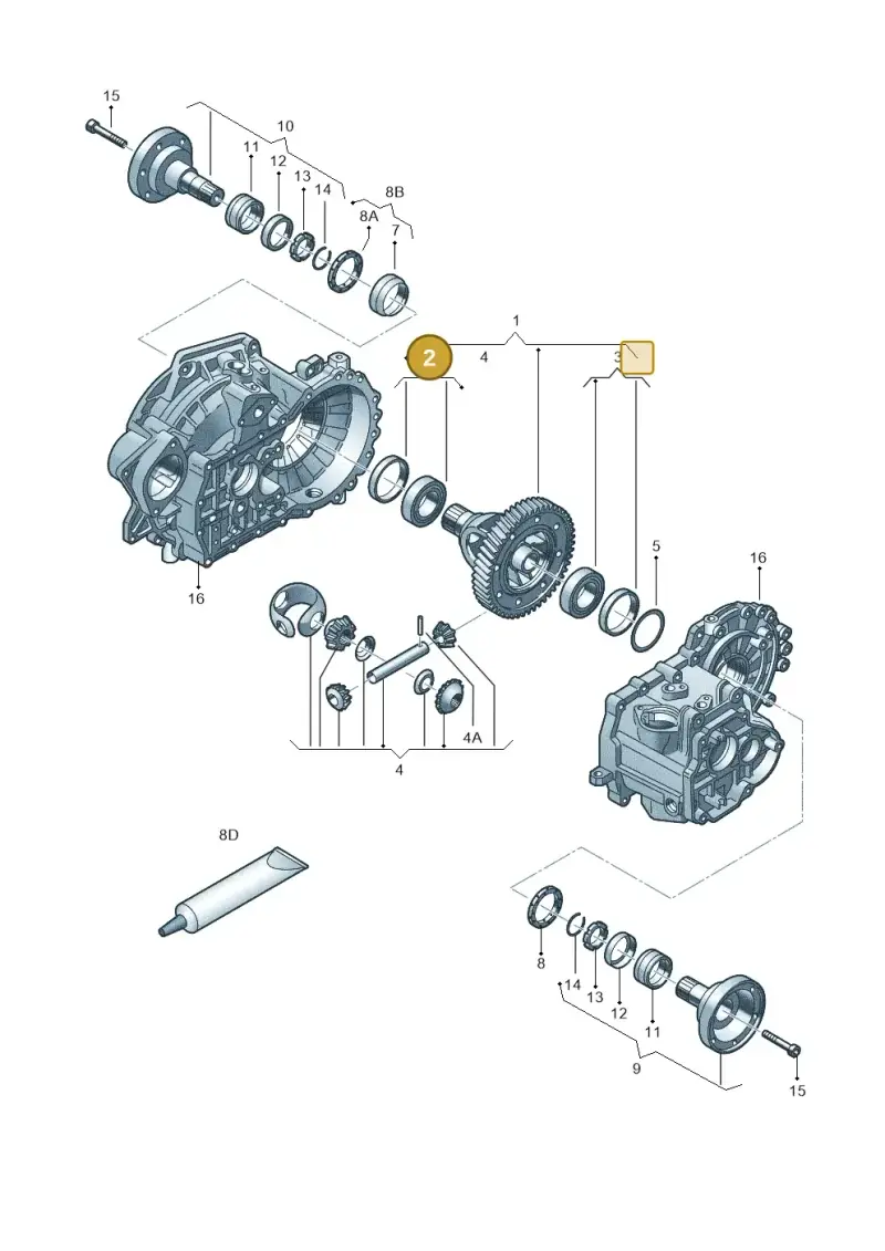 096323981 — Volkswagen New beetle (2011-2016) diagram 420409200, position 2