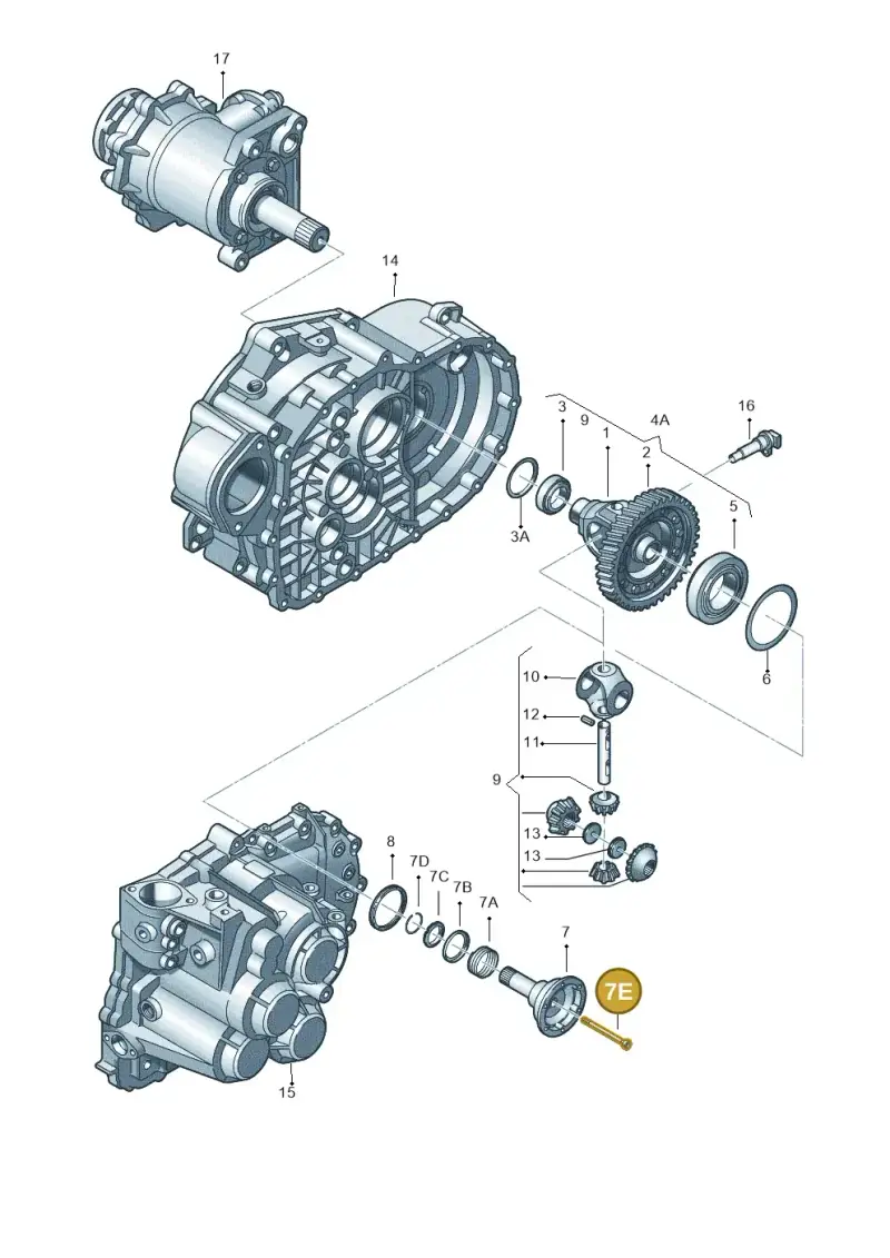 097409359 — Volkswagen SHARAN/4MOTION (2002-2005) diagram 244409350, position 7E