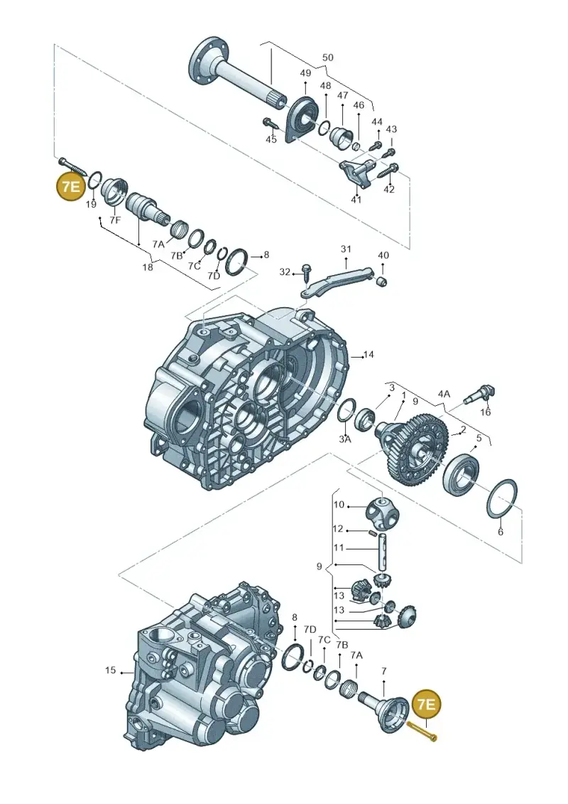 097409359 — Volkswagen SHARAN/4MOTION (2002-2005) diagram 406409140, position 7E