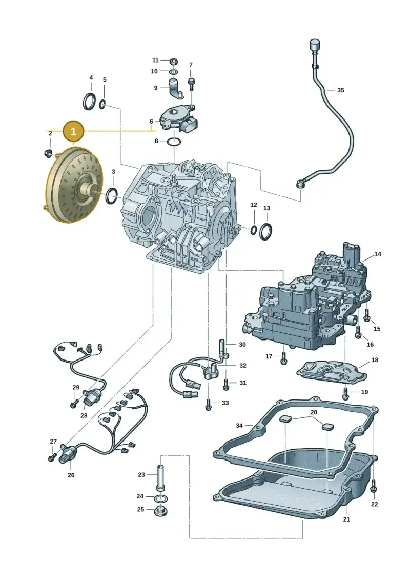 09G323571R — Volkswagen Polo 1.6 (2020-2022) diagram 62x300280, position 1