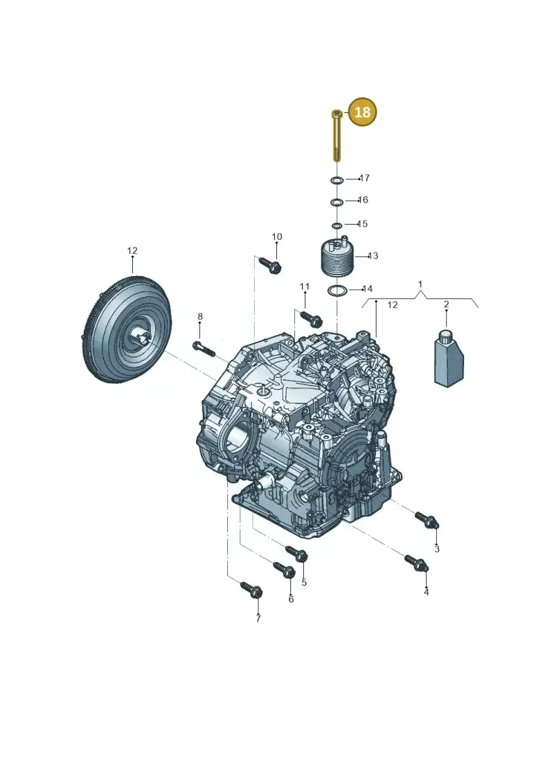 09G409067 — Volkswagen Beetle (2016-2019) diagram 802300357, position 18