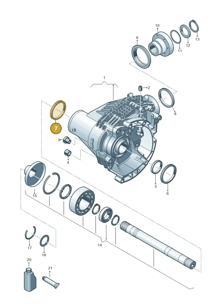 09N409529A — Volkswagen Transport. multivan (2019-2024) diagram 806409000, position 7