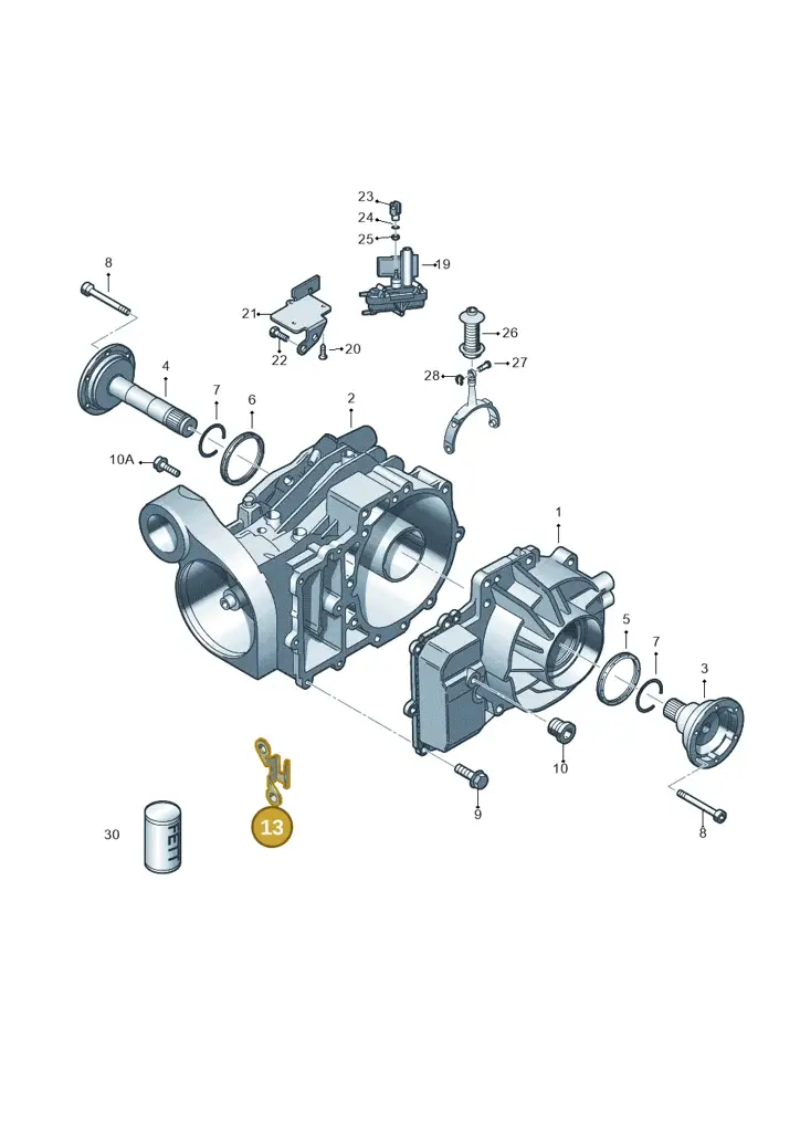 09N525733 — Volkswagen Caravelle (2015-2019) diagram 679525110, position 13