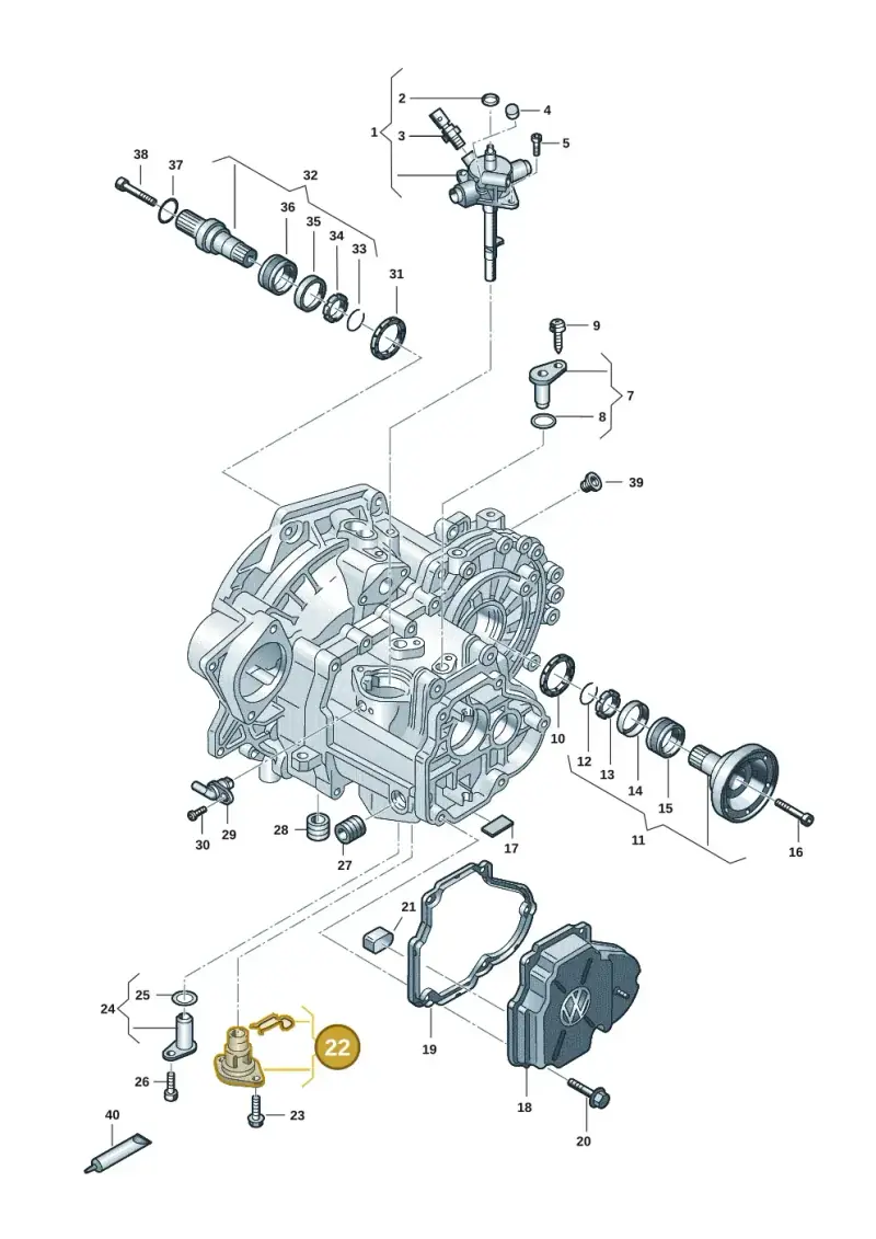 0A4301256 — Volkswagen Transport. multivan (2019-2024) diagram 7ep300305, position 22