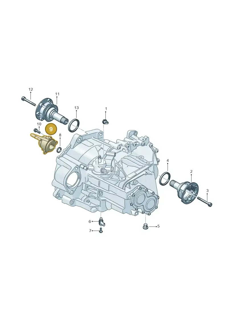 0A5141671S — Volkswagen Tiguan 2.0 4Motion (2017-2024) diagram 793300320, position 9