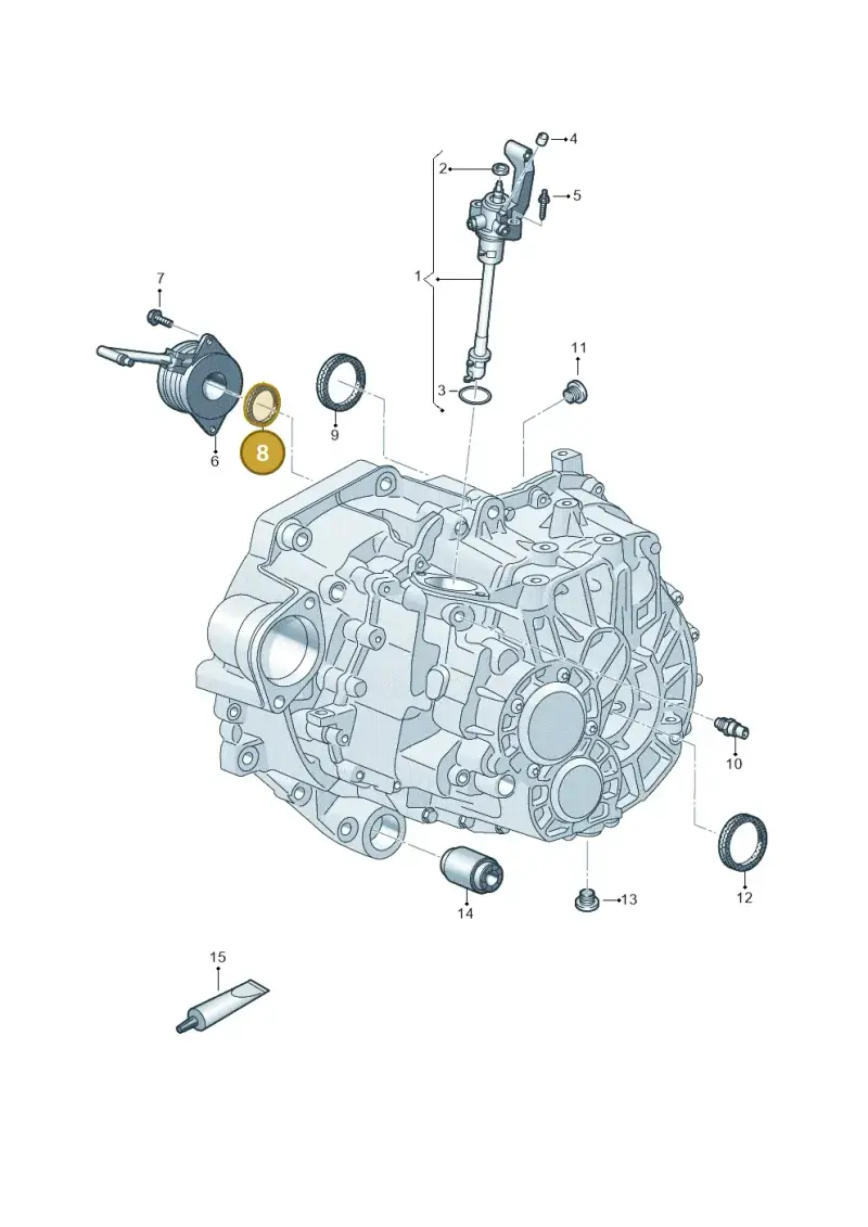 0A5311113A — Volkswagen MAN TGE 55 (2016-2021) diagram 806310020, position 8