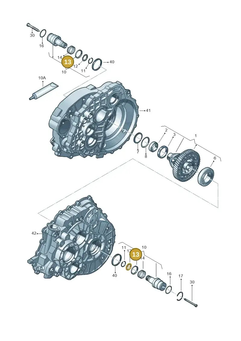 0A5409378 — Volkswagen Transp. caravelle (2011-2015) diagram 731409120, position 13