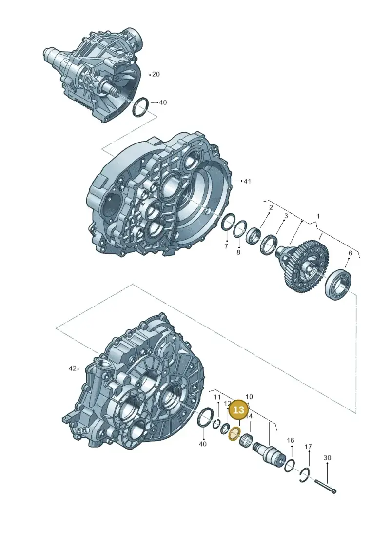 0A5409378 — Volkswagen Transp. caravelle (2011-2015) diagram 731409170, position 13